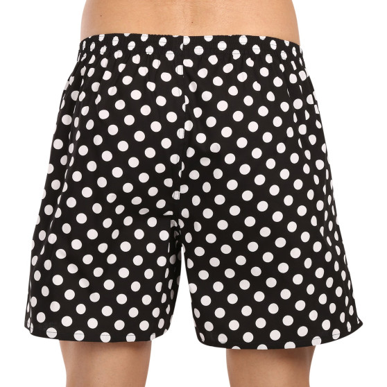 Styx Miesten koti bokserishortsit taskut polka dots (D1650)