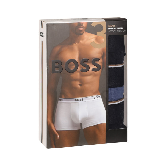 3PACK BOSS miesten bokserit moniväriset shortsit moniväriset (50508985 987)