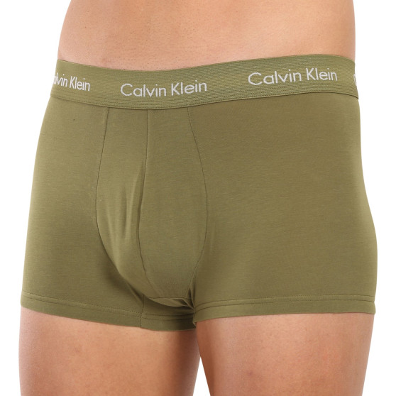 3PACK Calvin Klein miesten bokserit moniväriset shortsit moniväriset (U2664G-H5M)