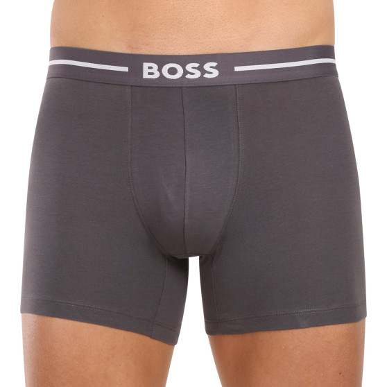 3PACK BOSS miesten bokserit moniväriset shortsit moniväriset (50508877 965)