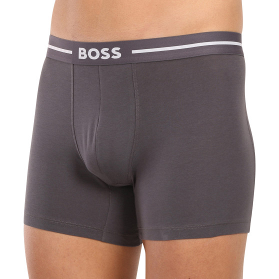 3PACK BOSS miesten bokserit moniväriset shortsit moniväriset (50508877 965)