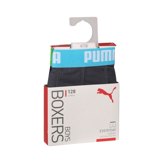 2PACK Puma poikien bokserit moniväriset shortsit (701219336 376)