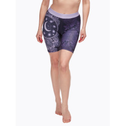 Dedoles Iloiset naisten lyhyet legginsit Purple Moon (D-W-AW-BS-C-C-1288)