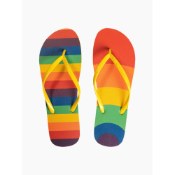 Dedoles Merry Flip-Flops sateenkaari raidat (D-U-SCL-F-FF-C-919)