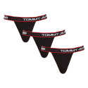 3PACK Tommy Hilfiger miesten jocks mustat (UM0UM02969 0R7)