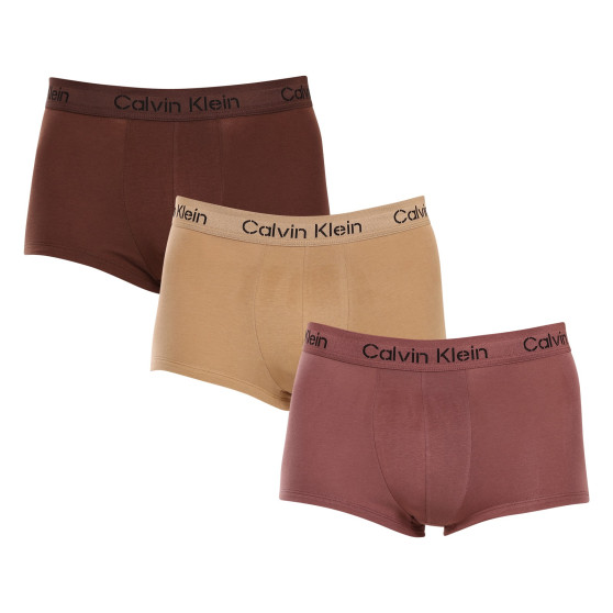 3PACK Calvin Klein miesten bokserit moniväriset shortsit moniväriset (NB3705A-GN1)