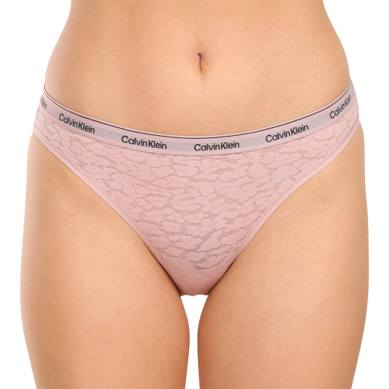 3PACK Calvin Klein naisten pikkuhousut moniväriset (QD5069E-N8I)