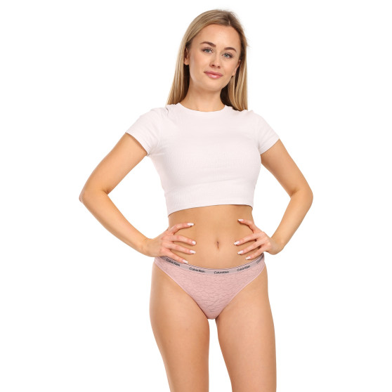 3PACK Calvin Klein naisten pikkuhousut moniväriset (QD5069E-N8I)