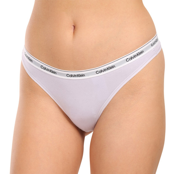 3PACK Calvin Klein naisten stringit moniväriset (QD5209E-NPA)