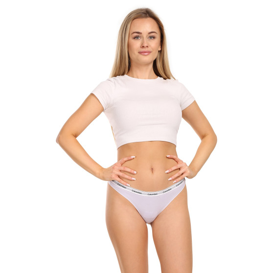 3PACK Calvin Klein naisten stringit moniväriset (QD5209E-NPA)