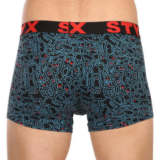 Styx Miesten bokserit shortsit art sport kumi doodle (G1256/2)