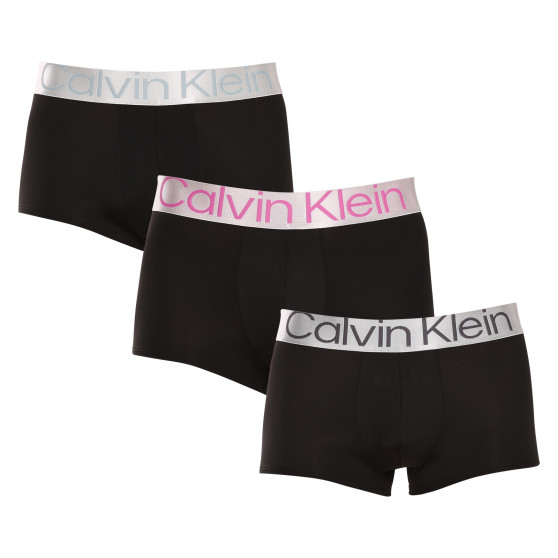 3PACK Calvin Klein miesten bokserit mustat (NB3074A-MHQ)