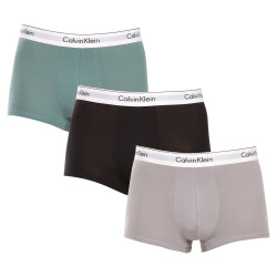 3PACK Calvin Klein miesten bokserit moniväriset shortsit moniväriset (NB2380A-M8O)