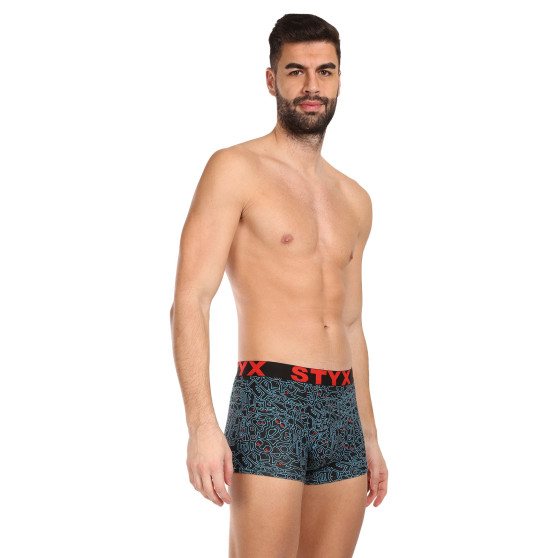 3PACK Styx miesten boxershortsit art sports kumi monivärinen (3G12672/2)