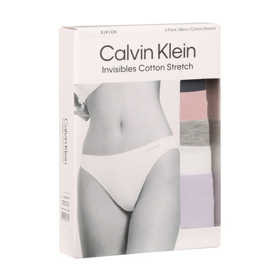 5PACK Calvin Klein naisten pikkuhousut moniväriset (QD5205E-NOZ)