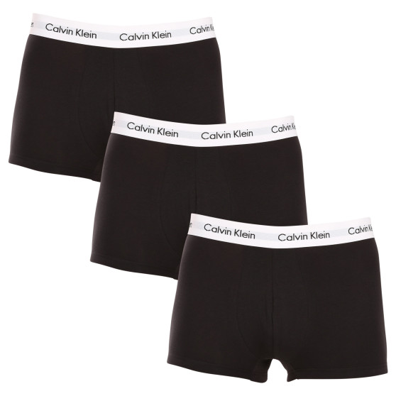 3PACK Calvin Klein miesten bokserit mustat (U2664G-001)