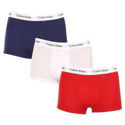 3PACK Calvin Klein miesten bokserit moniväriset shortsit moniväriset (U2664G-I03)