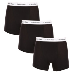 3PACK Calvin Klein miesten bokserit mustat (U2662G-001)