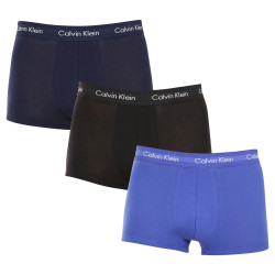 3PACK Calvin Klein miesten bokserit moniväriset shortsit moniväriset (U2664G-4KU)