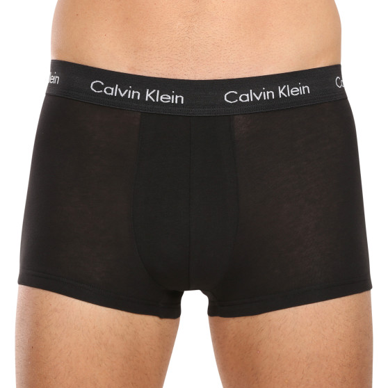 3PACK Calvin Klein miesten bokserit moniväriset shortsit moniväriset (U2664G-4KU)