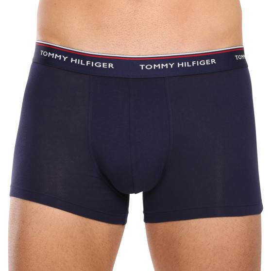 3PACK Tommy Hilfiger miesten bokserit tummansiniset shortsit (1U87903842 409)