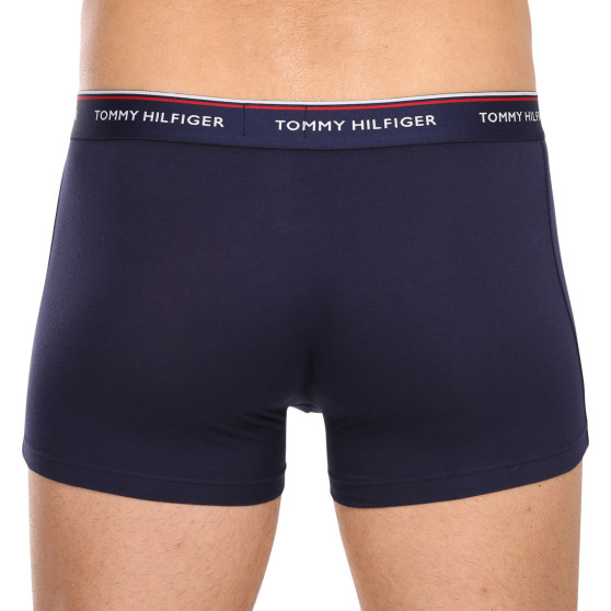 3PACK Tommy Hilfiger miesten bokserit tummansiniset shortsit (1U87903842 409)