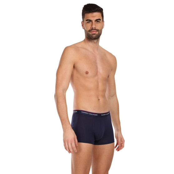 3PACK Tommy Hilfiger miesten bokserit tummansiniset shortsit (1U87903842 409)