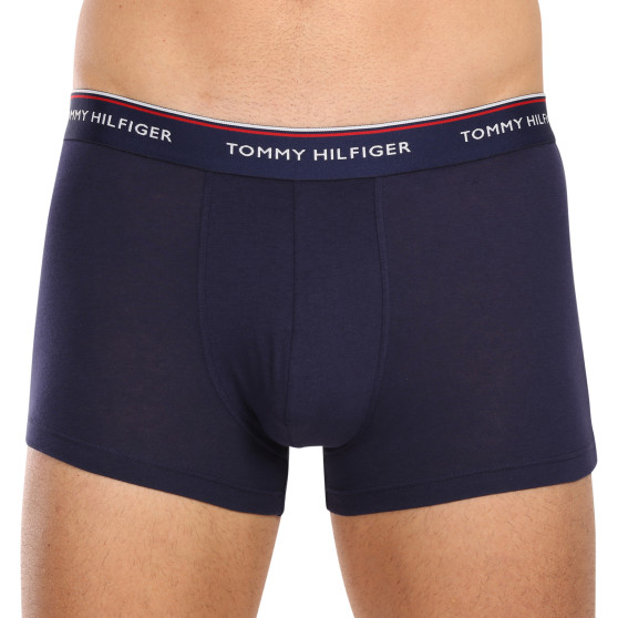 3PACK Tommy Hilfiger miesten bokserit moniväriset shortsit moniväriset (1U87903842 611)