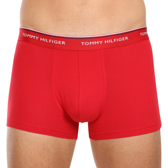 3PACK Tommy Hilfiger miesten bokserit moniväriset shortsit moniväriset (1U87903842 611)