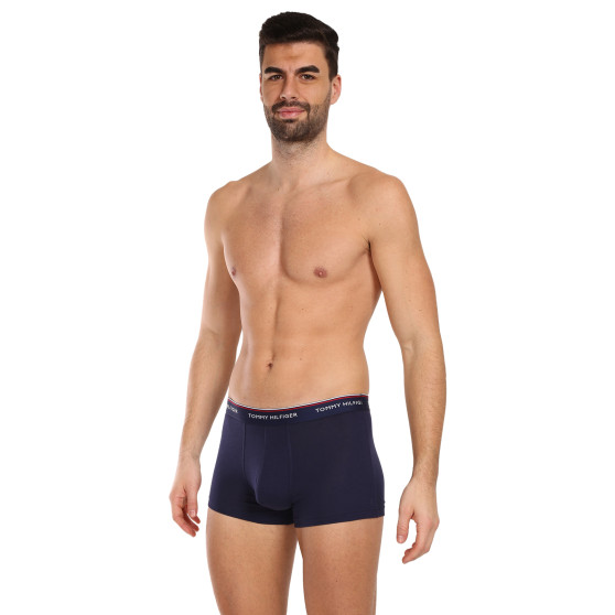 3PACK Tommy Hilfiger miesten bokserit moniväriset shortsit moniväriset (1U87903842 611)