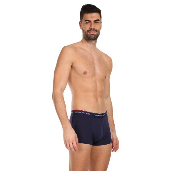 3PACK Tommy Hilfiger miesten bokserit moniväriset shortsit moniväriset (1U87903842 611)