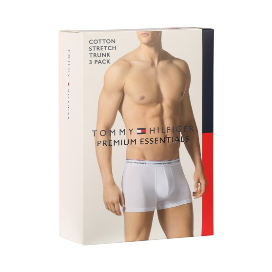 3PACK Tommy Hilfiger miesten bokserit moniväriset shortsit moniväriset (1U87903842 611)