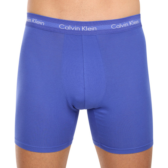 3PACK Calvin Klein miesten bokserit moniväriset shortsit moniväriset (NB1770A-4KU)