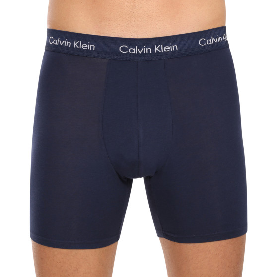 3PACK Calvin Klein miesten bokserit moniväriset shortsit moniväriset (NB1770A-4KU)