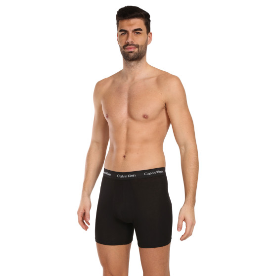 3PACK Calvin Klein miesten bokserit moniväriset shortsit moniväriset (NB1770A-4KU)