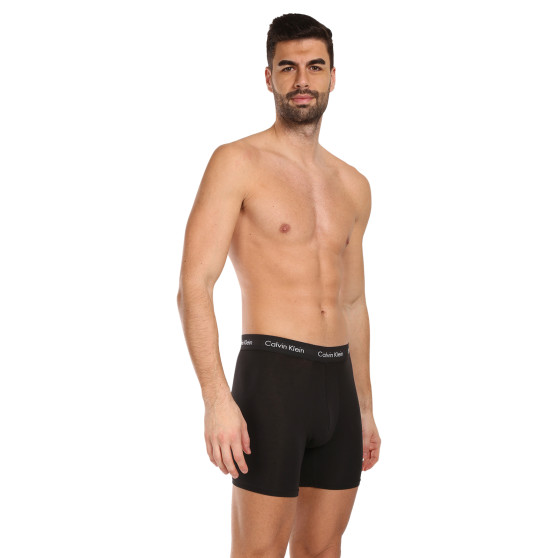 3PACK Calvin Klein miesten bokserit moniväriset shortsit moniväriset (NB1770A-4KU)