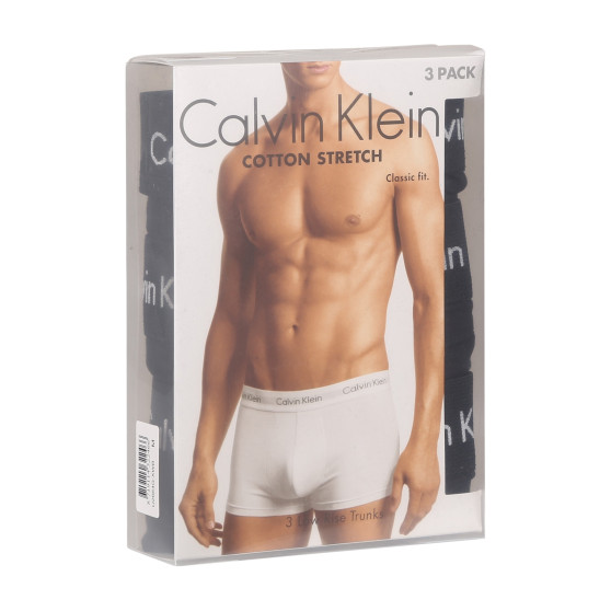 3PACK Calvin Klein miesten bokserit mustat (U2664G-XWB)