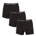 3PACK Calvin Klein miesten bokserit mustat (U2662G-XWB)