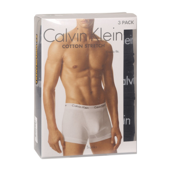 3PACK Calvin Klein miesten bokserit mustat (U2662G-XWB)