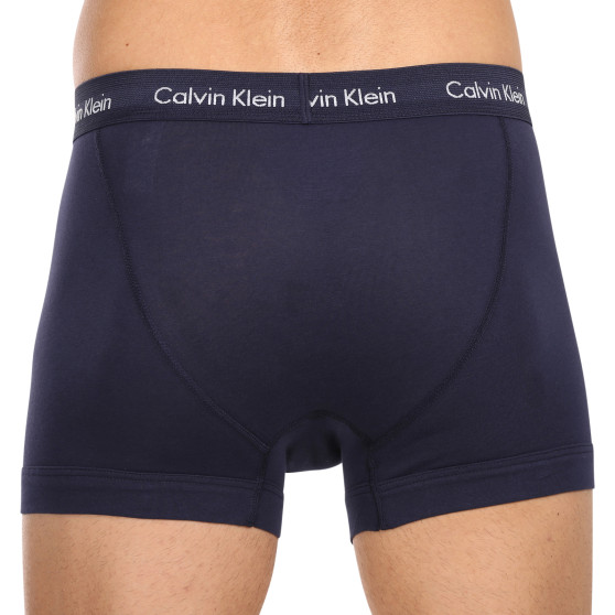 3PACK Calvin Klein miesten bokserit moniväriset shortsit moniväriset (U2662G-4KU)