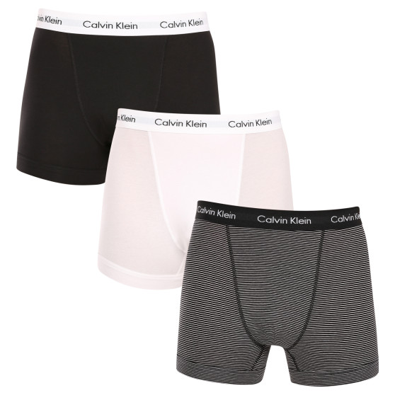 3PACK Calvin Klein miesten bokserit moniväriset shortsit moniväriset (U2662G-IOT)