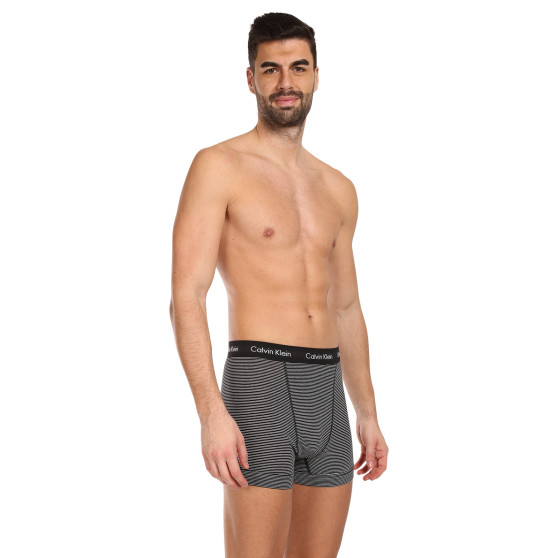 3PACK Calvin Klein miesten bokserit moniväriset shortsit moniväriset (U2662G-IOT)