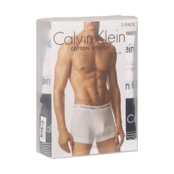 3PACK Calvin Klein miesten bokserit moniväriset shortsit moniväriset (U2662G-IOT)