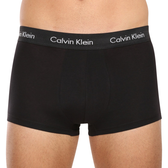 3PACK Calvin Klein miesten bokserit moniväriset shortsit moniväriset (U2664G-YKS)