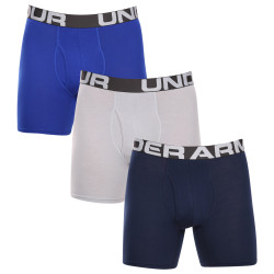 3PACK Under Armour miesten bokserit moniväriset shortsit moniväriset (1363617 400)