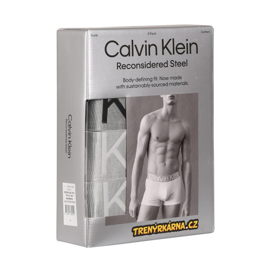 3PACK Calvin Klein miesten bokserit moniväriset shortsit moniväriset (NB3130A-MP1)