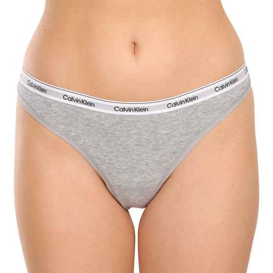 3PACK Calvin Klein naisten stringit moniväriset (QD5209E-MPI)