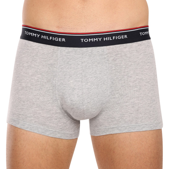 3PACK Tommy Hilfiger miesten bokserit moniväriset shortsit moniväriset (1U87903842 0XW)