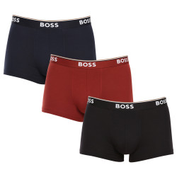 3PACK BOSS miesten bokserit moniväriset shortsit moniväriset (50514928 974)