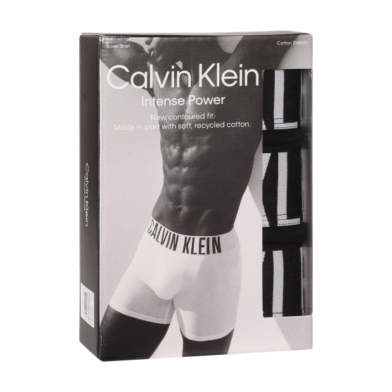 3PACK Calvin Klein miesten bokserit mustat (NB3609A-UB1)